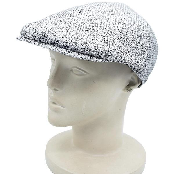 国産 日本製 ダックス メンズ ハンチング帽 DAKS 小さいサイズ 大きいサイズ グレー 紳士 帽子 春夏 D1827｜the-carucheratanhat｜03
