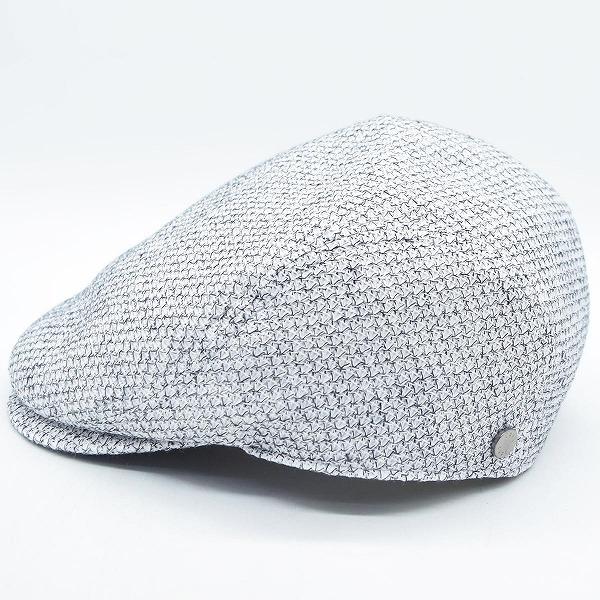 国産 日本製 ダックス メンズ ハンチング帽 DAKS 小さいサイズ 大きいサイズ グレー 紳士 帽子 春夏 D1827｜the-carucheratanhat｜04