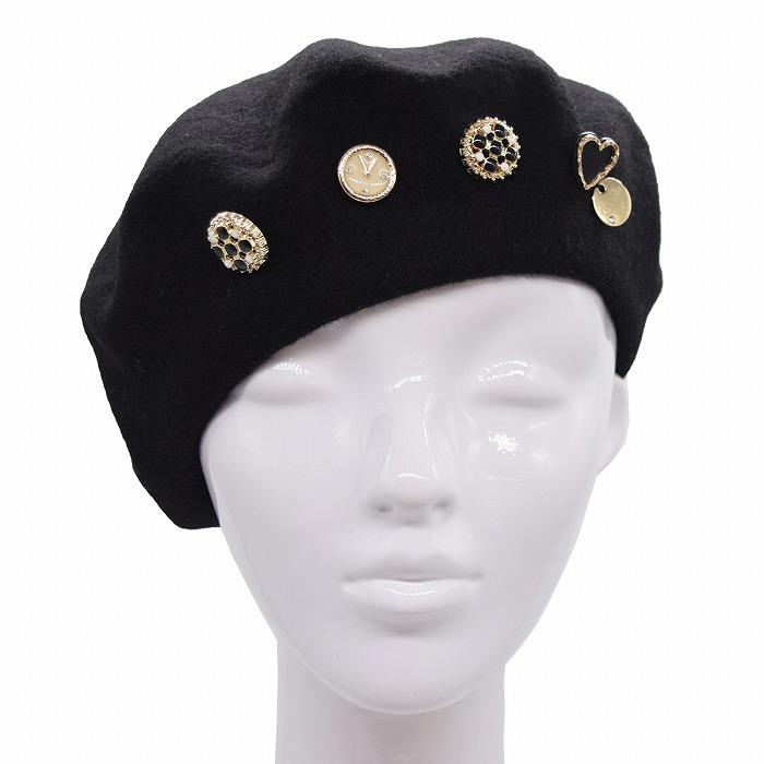 ベレー帽 レディース イタリア製 ウール100％ コンプリット Complit