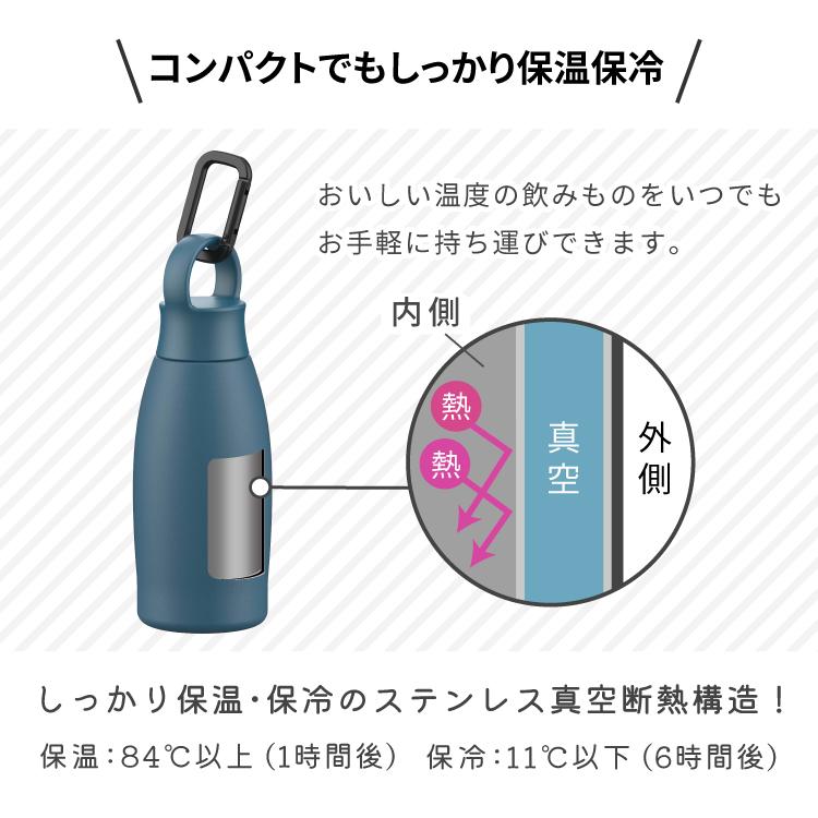 ピーコック魔法瓶工業 P7倍 ミニ水筒 軽い 280ml 300ml弱 おしゃれ