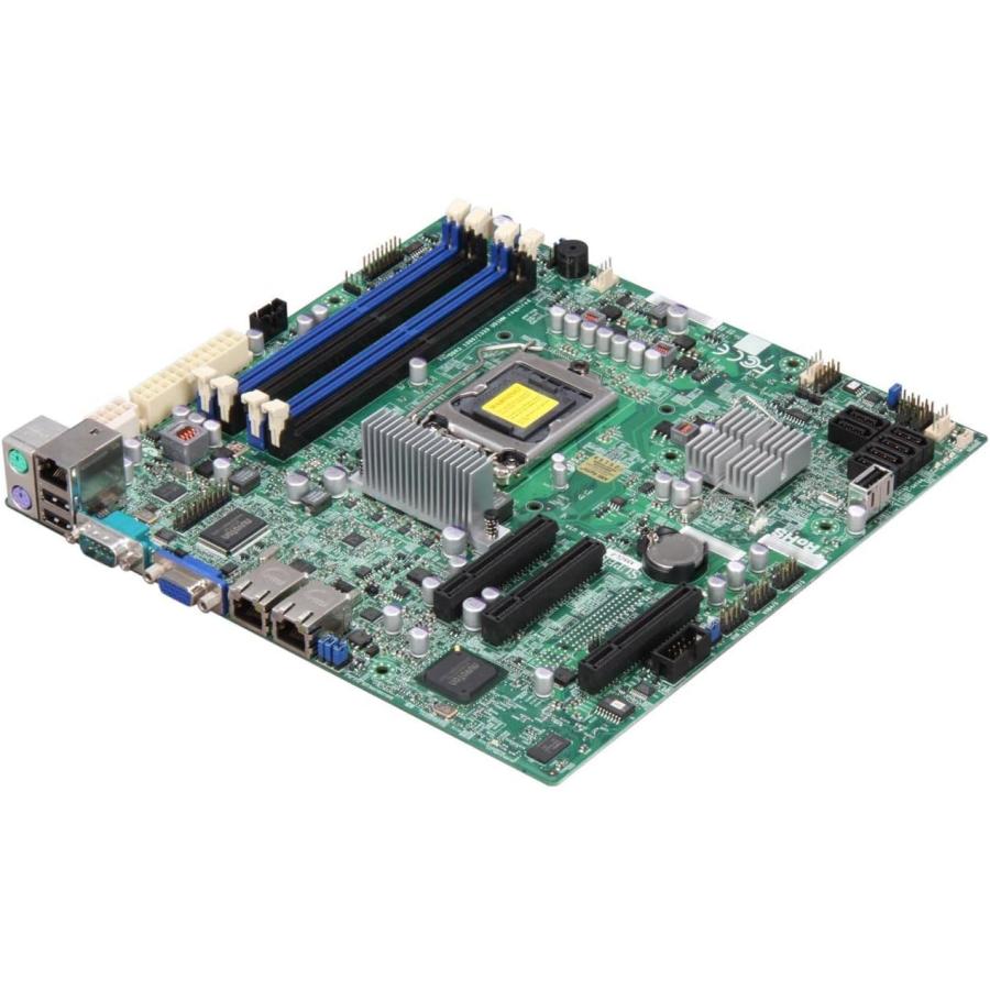 Supermicro MBD-X9SCL-F-O Carte m〓re Intel C202 Chipset PCH, SATA, LAN, IPMI, SKT unique 並行輸入｜the-earth-ws｜03