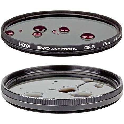 最低価格販売 Hoya 77 mm EVO帯電防止Circular Polarizerフィルタ 並行輸入