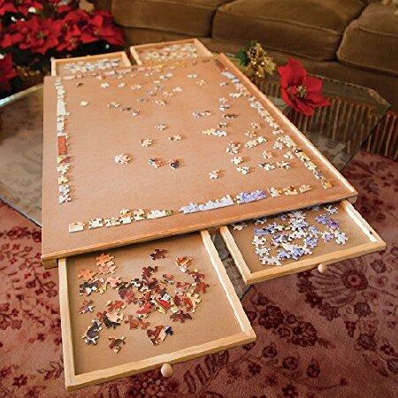Bits and Pieces Jumbo Size Wooden Puzzle Plateau Smooth