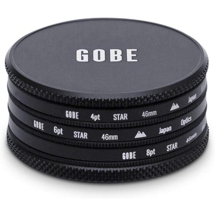 オンラインストア正本 Gobe STAR Filter Kit 46mm: 4 points， 6 points， 8 points 並行輸入