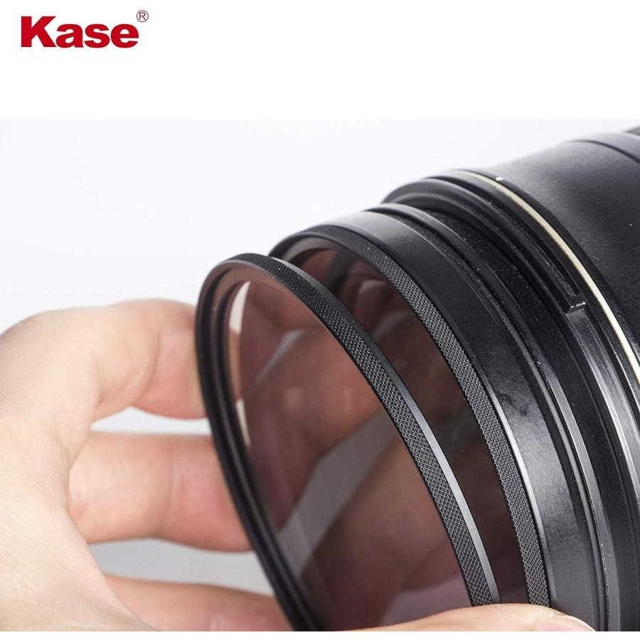 ☆超美品 Kase Wolverine 95mm Pro NDキット II 磁気耐衝撃強化光学ガラスフィルター 磁気CPL ND8 ND64 ND1000レンズキャップ＆ケース95付き 並行輸入