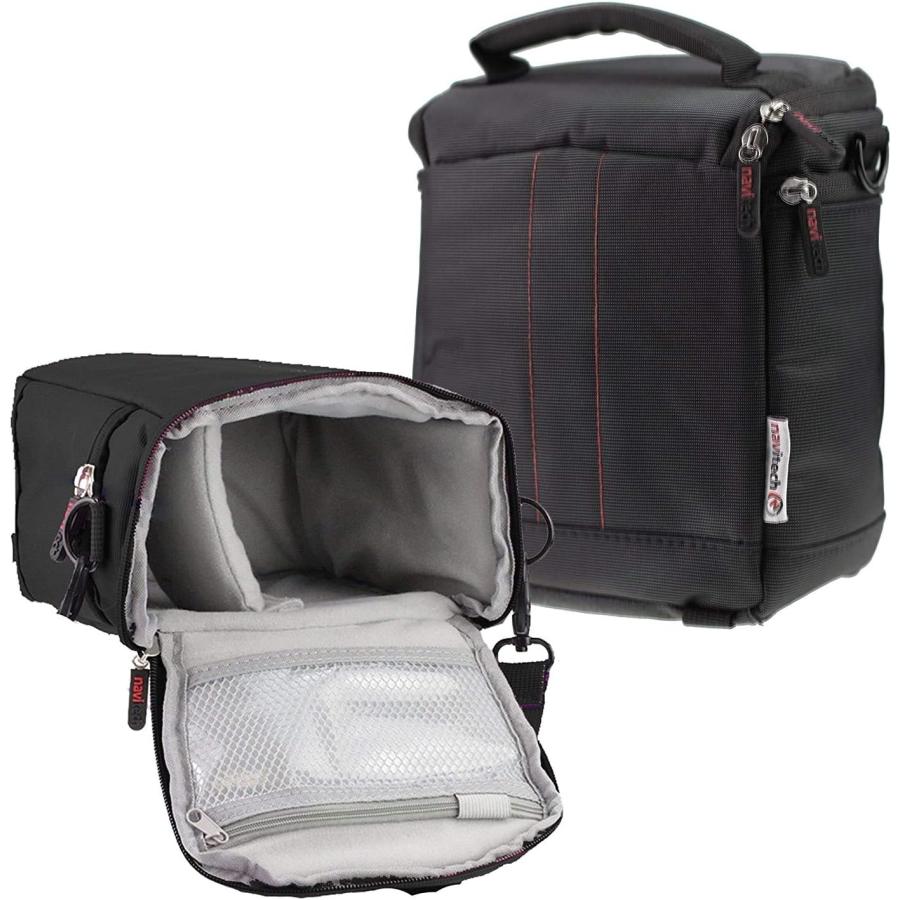 Navitech Black DSLR SLR Camera Bag Compatible with The Canon EOS 6D Mark II Camera 並行輸入｜the-earth-ws｜02