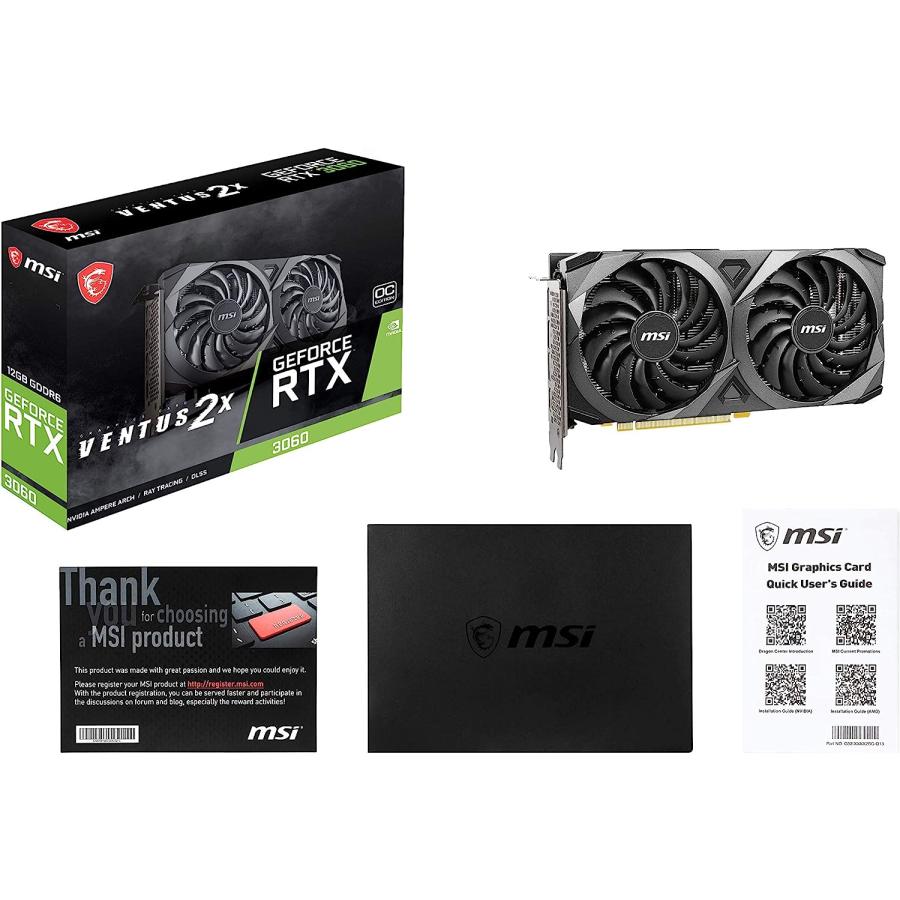 MSI GeForce RTX 3060 VENTUS 2X 12G OC グラフィックスボード VD7553 並行輸入｜the-earth-ws｜06