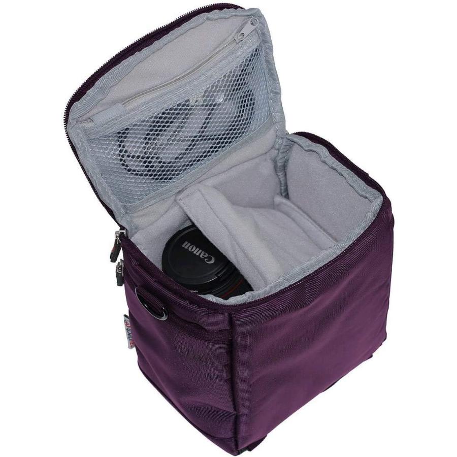 Navitech Purple DSLR SLR Camera Bag Compatible with Nikon D7500 Digital DSLR Camera 並行輸入｜the-earth-ws｜04