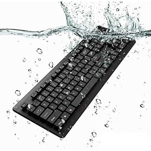BoxWave Keyboard for ASUS ROG Flow Z13 (2022) (Keyboard by BoxWave) - AquaProof USB Keyboard, Washable Waterproof Water Resistant USB Keyboar 並行輸入｜the-earth-ws｜02