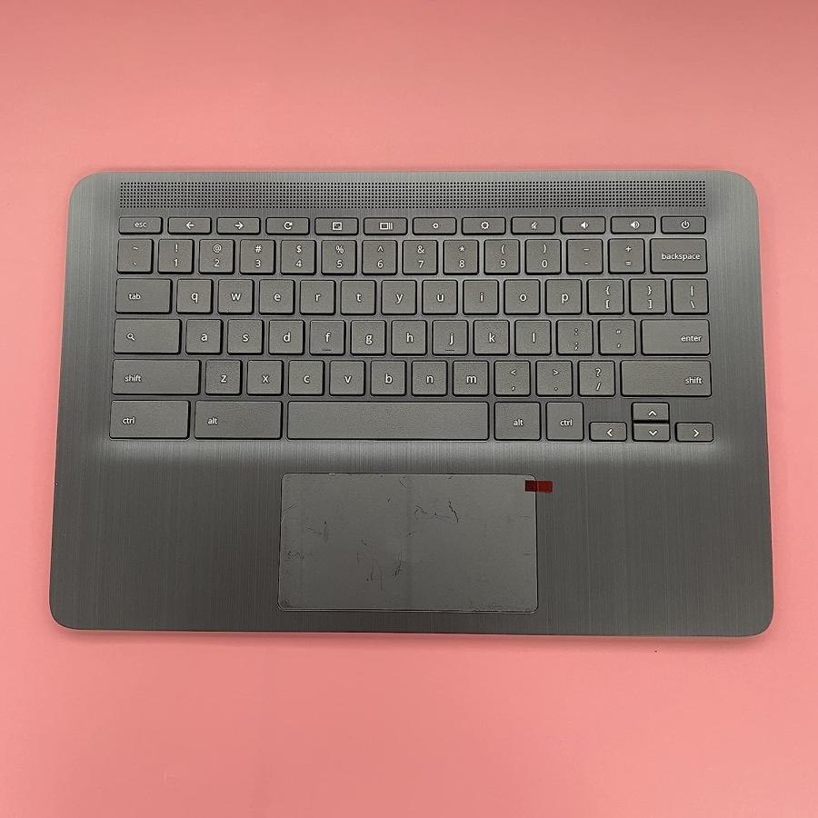 HP Chromebook 14 G6 CB14G6 CelN4000 15.6インチノートパソコン用交換品 アッパーケース パームレスト キーボード タッチパッド アセンブリ パーツ L9 並行輸入｜the-earth-ws｜03