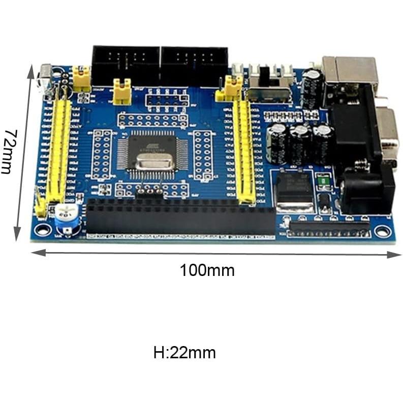 ATmega128 開発ボード ATmega128 コアボードモジュール AVR 学習実験ボード ISP JTAG USB プログラム可能 MCU コントローラー システムボード 並行輸入｜the-earth-ws｜04
