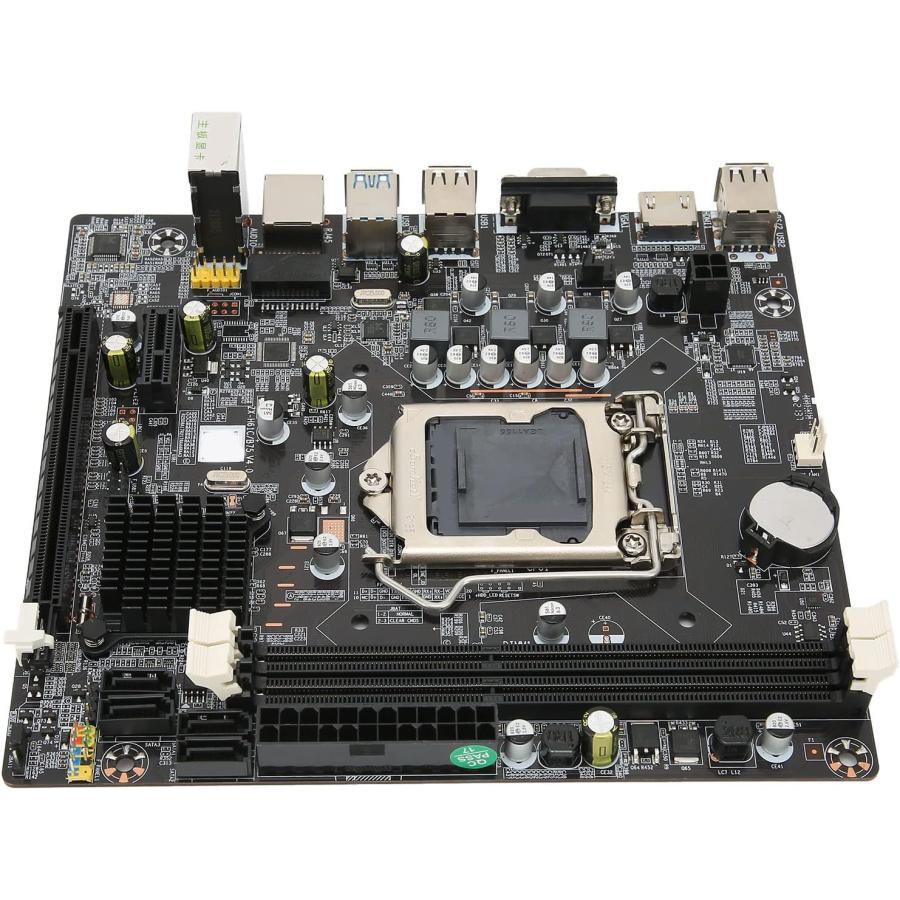 LGA 1155 DDR3 Computer Motherboard Mainboard, for Intel Gaming Motherboard with 3 SATA2.0/1 SATA3.0, Dual Channels DDR3 RAM, 4PIN/24PIN Power 並行輸入｜the-earth-ws｜08
