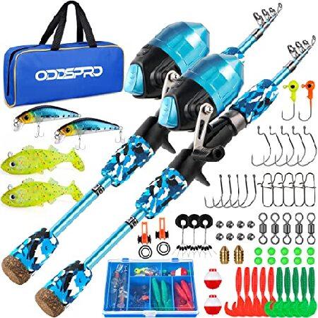 ODDSPRO Kids Fishing Pole - Kids Fishing Starter Kit - with Tackle Box,  Reel, Practice Plug, Beginner's Guide and Travel Bag for Boys, Girls 並行輸入 :  b0bzvd8z1y : The Earth Web Shop 