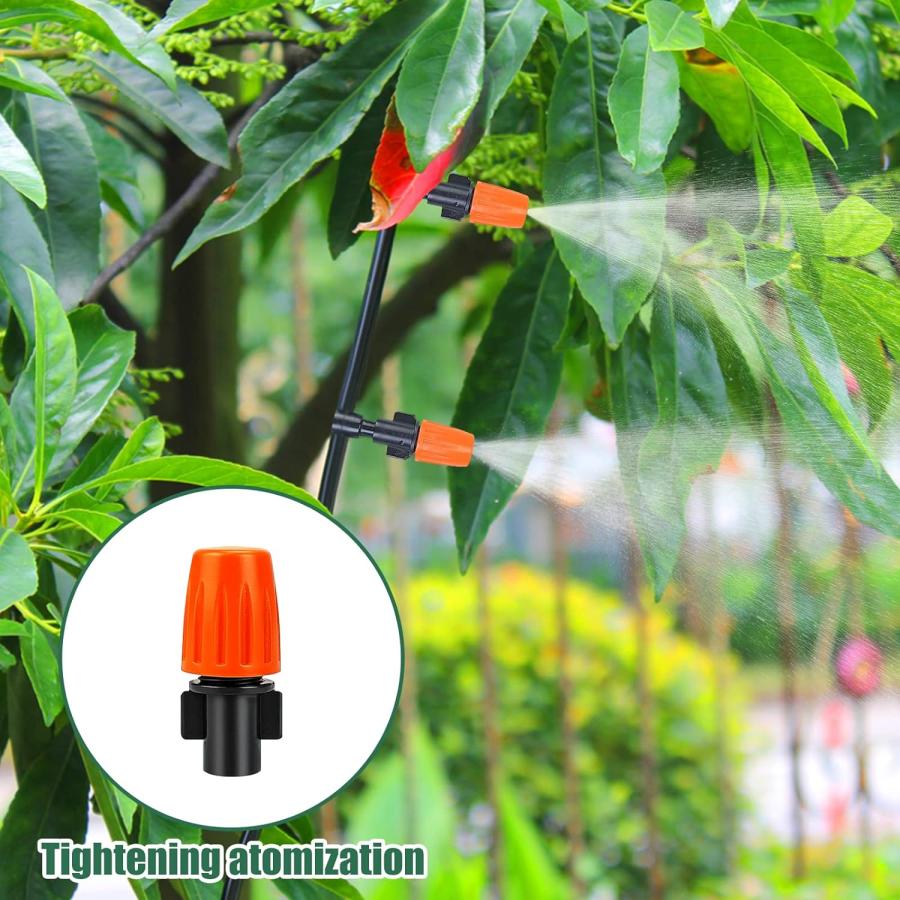 　164FT Drip Irrigation System Kit, 200 Pcs DIY Garden Watering System Automatic Flower Watering Device Blank Distribution Tubing for Garden G並行輸入｜the-earth-ws｜05
