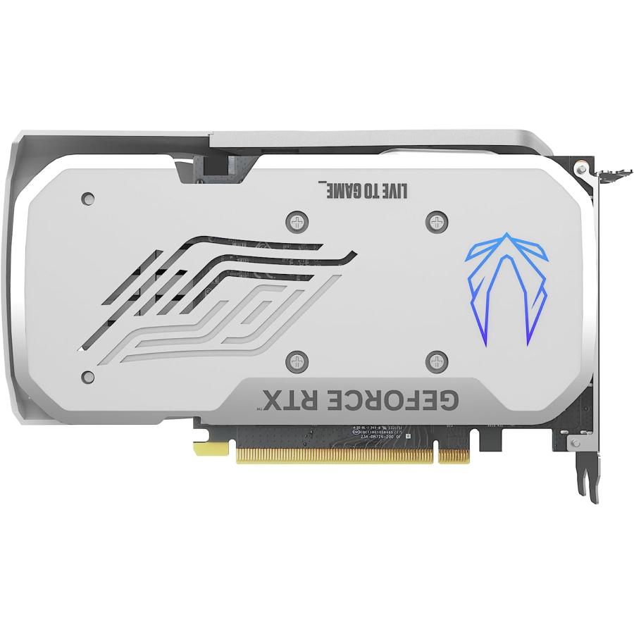 　ZOTAC Gaming GeForce RTX 4060 8GB Twin Edge OC White Edition DLSS 3 8GB GDDR6 128-bit 17 Gbps PCIE 4.0 Compact Gaming Graphics Card, ZT-D406並行輸入｜the-earth-ws｜06