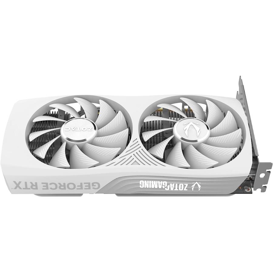 　ZOTAC Gaming GeForce RTX 4060 8GB Twin Edge OC White Edition DLSS 3 8GB GDDR6 128-bit 17 Gbps PCIE 4.0 Compact Gaming Graphics Card, ZT-D406並行輸入｜the-earth-ws｜10