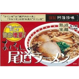 (送料込み) 阿藻珍味 尾道ラーメン4食箱｜the-fuji