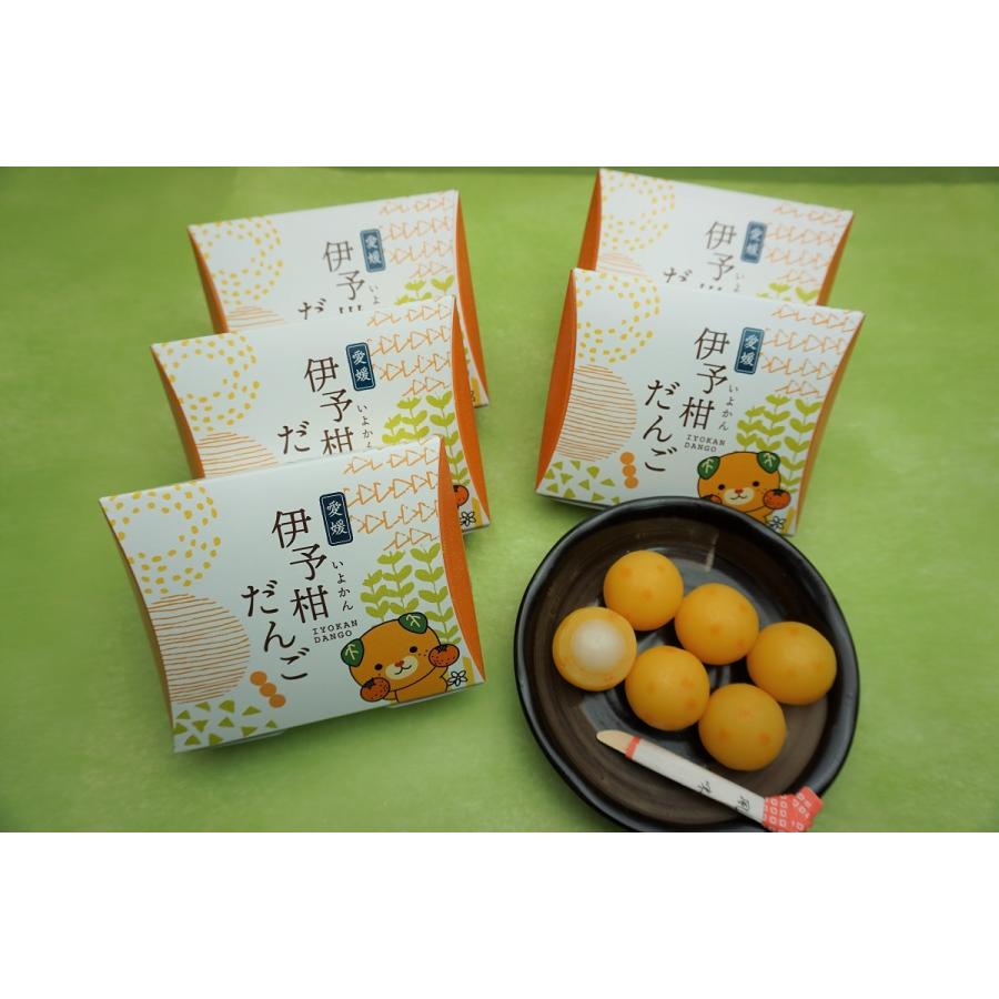 伊予柑だんご みきゃんのおだんご ５箱セット 阿里弥 ｌｃｇ 菓子 お菓子 おやつ だんご 団子 坊ちゃん団子 Stk 274 スーパーフジの通販 Fuji Netshop 通販 Yahoo ショッピング