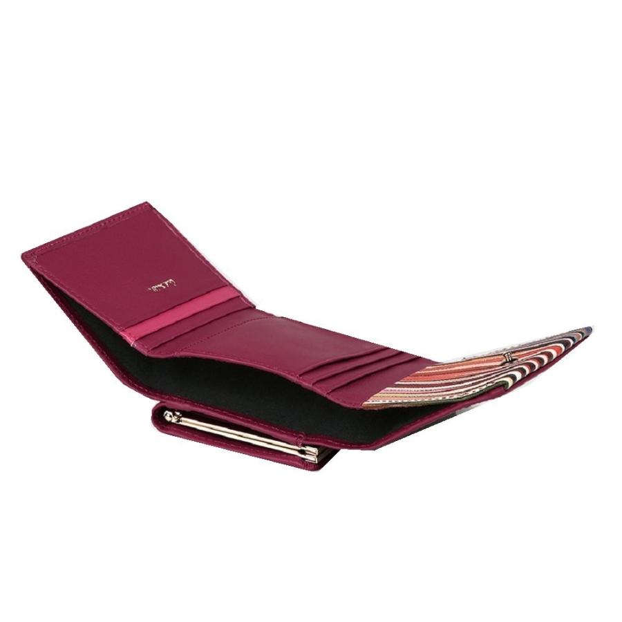 ポールスミス Paul Smith レディース 財布 マルチストライプ タブ 