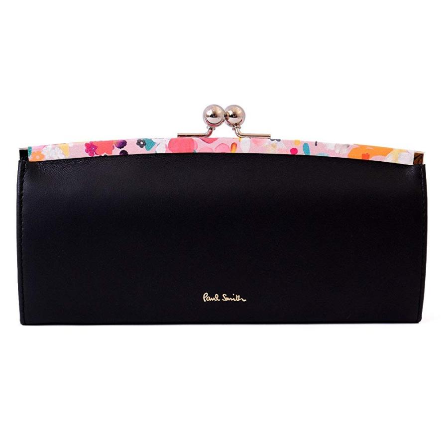 ポールスミス) Paul Smith ペタルプリントトリム レザー ロング 