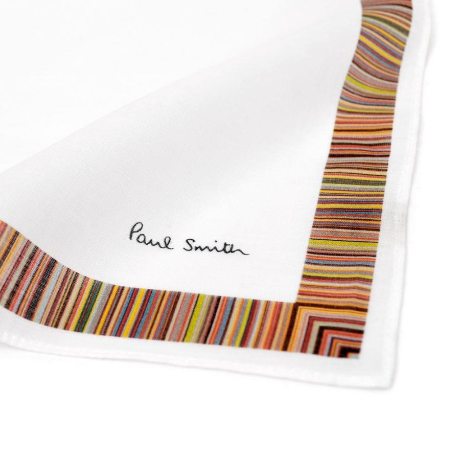 セット品 ギフトラッピング済 ポールスミス Paul Smith 正規品 ハンカチ ホワイト 0377 The General Store 通販 Yahoo ショッピング