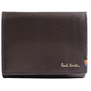 ポールスミス Paul Smith メンズ ストライプステッチタブ 財布 二つ折 