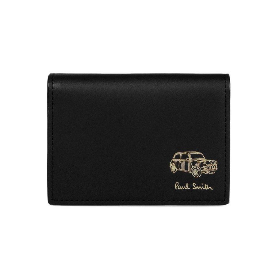 ポールスミス ミニエンボス 三つ折財布 Paul Smith ブルー 未使用 
