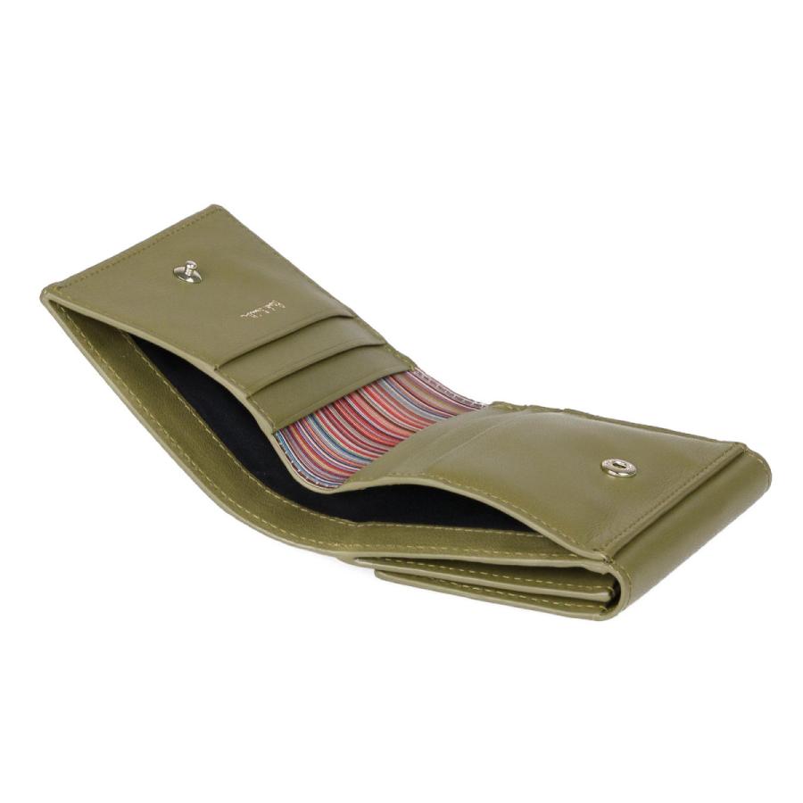 マルチストライプトリムインサイド ミニ財布 BPS204