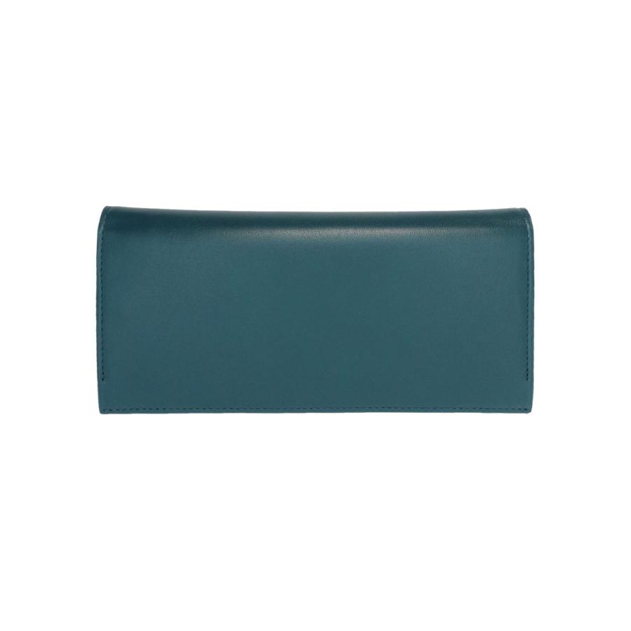 新品☆ポールスミス☆レイヤードストライプかぶせ長財布☆ブラウン