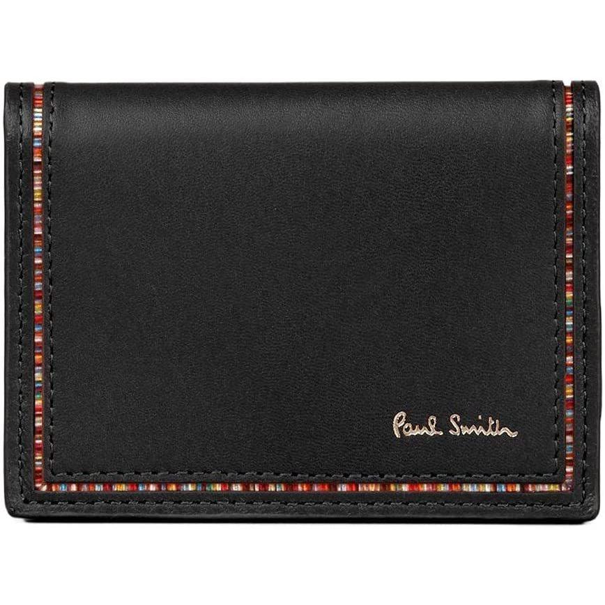 ポールスミス Paul Smith ストライプインセット ミニ財布 3つ折り財布 
