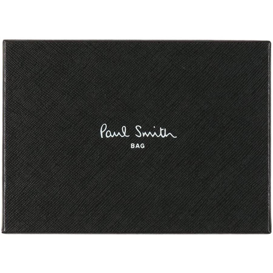 Paul Smith マルチカラードロゴ 3つ折り財布 ミニ財布 フラップ ウォレット 小銭入れ付き 純正化粧箱 ショップバッグ付き  883720 BPS325｜the-general-store｜16