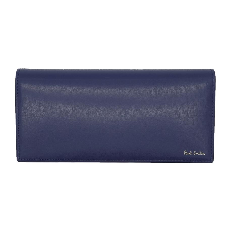 名入れ専用】ポールスミス Paul Smith シティエンボス かぶせ 長財布 