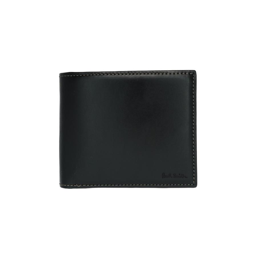 名入れ専用】ポールスミス Paul Smith オールドレザー 二つ折り財布 