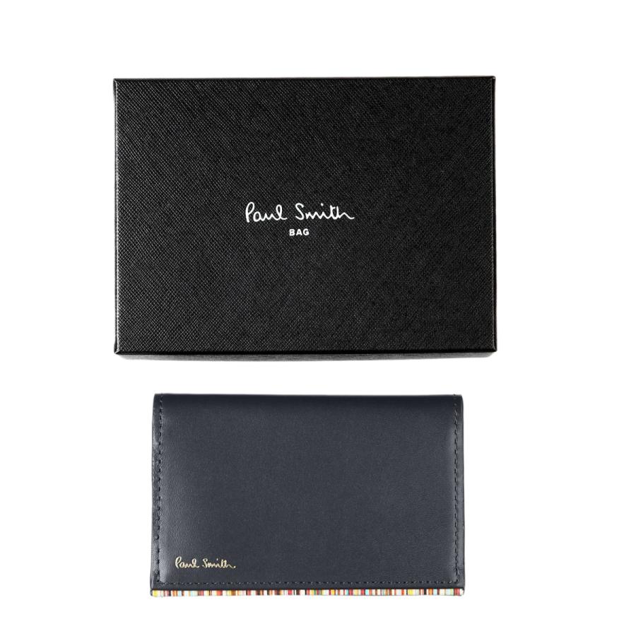 Paul Smith ポールスミス ストライプポイント 名刺入れ メンズ Paul Smith ポールスミス ストライプポイント 名刺入れ メンズ
