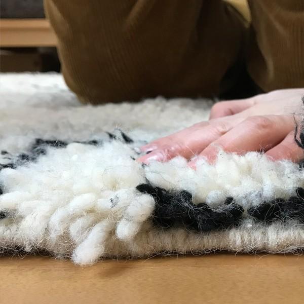 本物 ヴィンテージ ベニワレン ラグ beni ouarain モロッコ