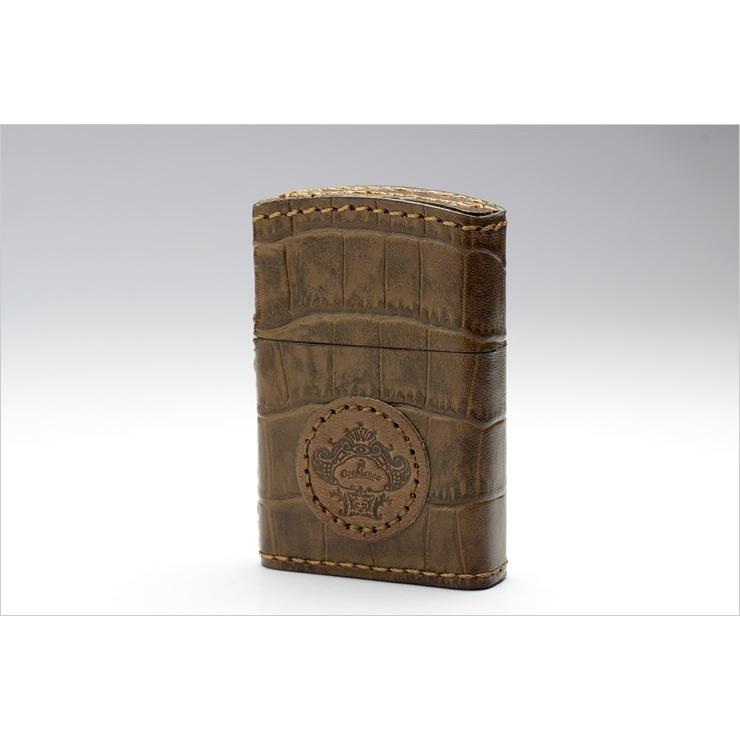 Orobianco オロビアンコ フリントオイルライター レザー 革巻き 喫煙具 ORL-22