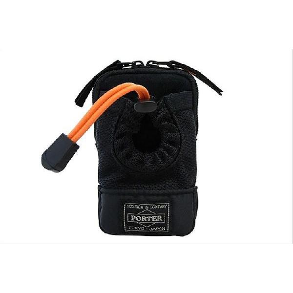PORTER ポーター iPod Pouch ポーチ吉田カバン ブラック/オレンジ