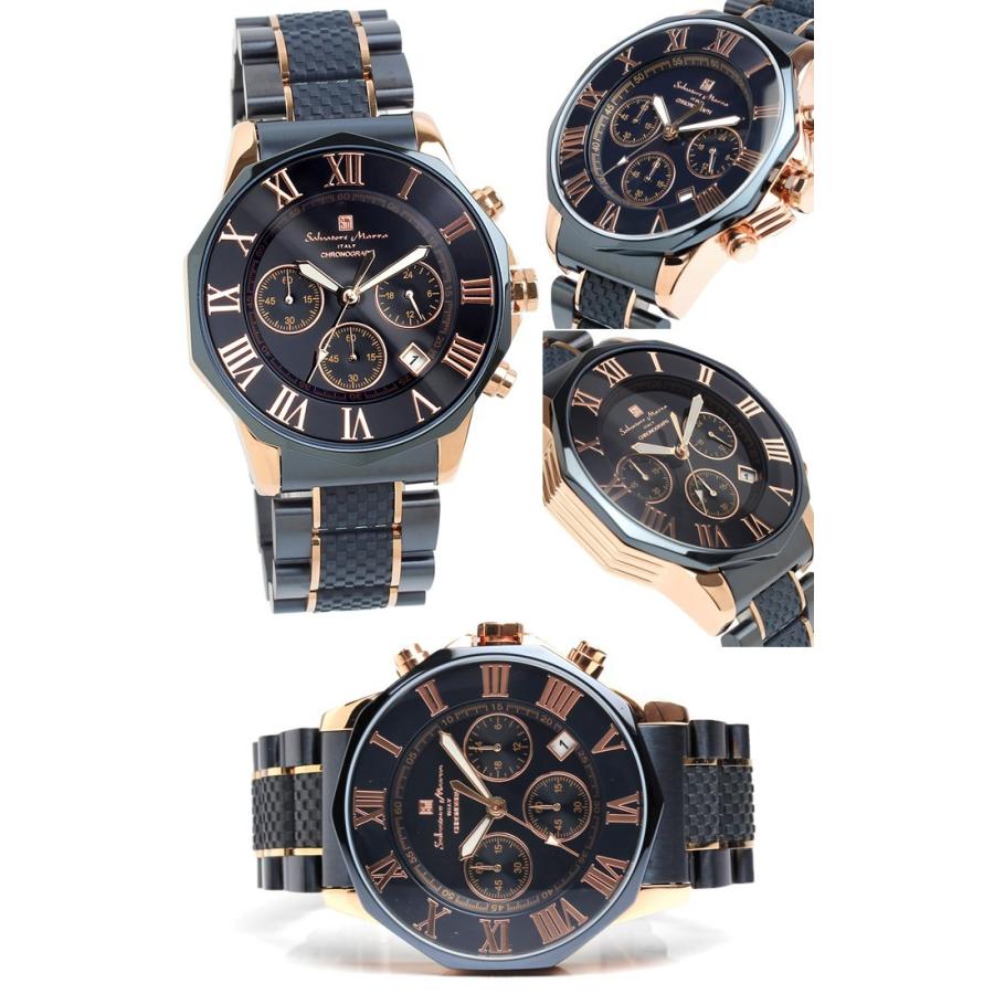 【新品】[サルバトーレマーラ] SM15104 (ブラック×ピンクゴールド） S05101DM00252_fw_thumbM.jpg