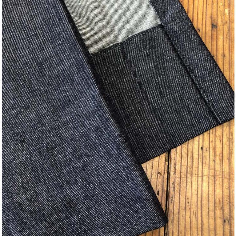 カーテン デニム おしゃれ ドレープカーテン denim  井原 デニム 岡山 本物のデニム 青 ブルー ジーンズ 2倍ヒダ |  | 02