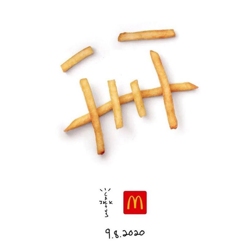 TRAVIS SCOTT TRAVIS SCOTT MCDONALD'S Cuctus Jack トラビス スコット