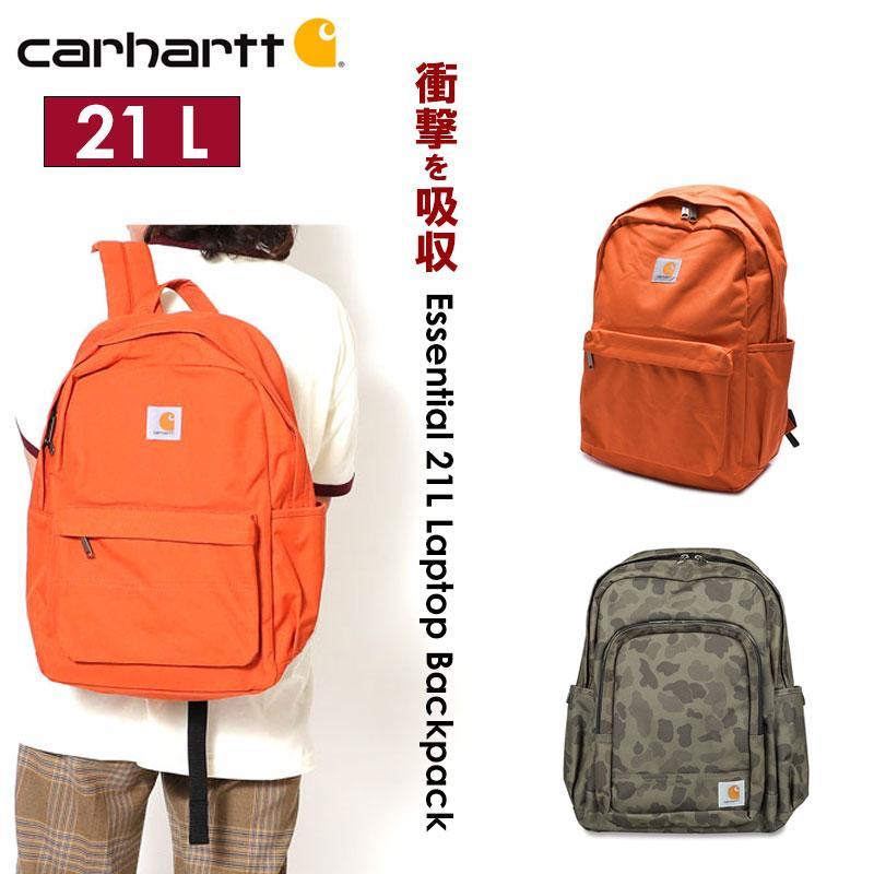 Carhartt（カーハート） リュック 21L バックパック 大容量 防水 無地