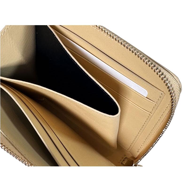 【2024年春夏新作】JIL SANDER ジルサンダー CREDIT CARD PURSE GIRO J07VL0004 P6399 BLACK 001 LINEN 258 二つ折り ミニ財布 豆財布 ギフト｜the-importshop｜04