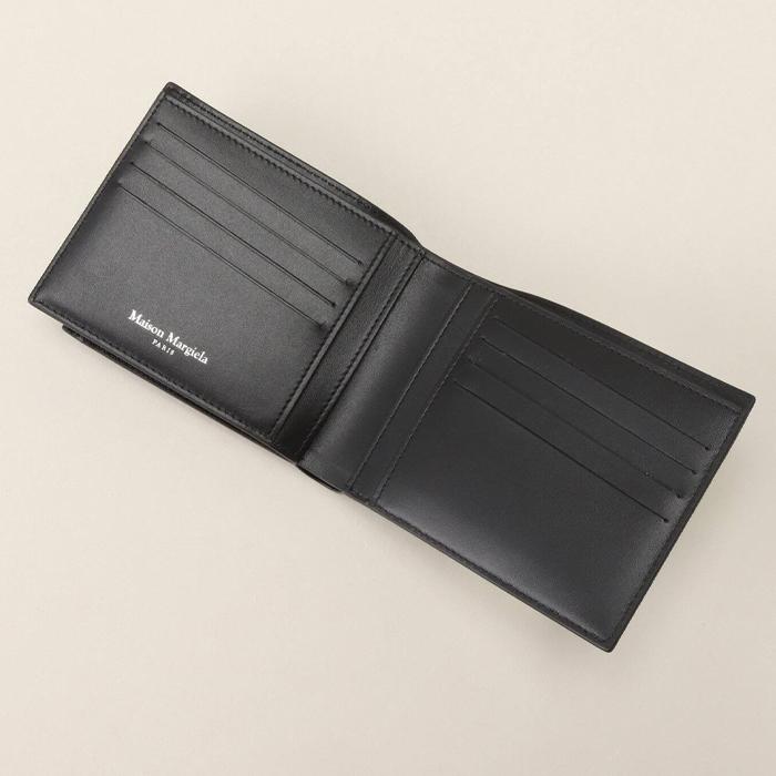 Maison Margiela PORTAFOGLIO ブラック MM6 Maison Margiela（ｴﾑｴﾑｼｯｸｽ ﾒｿﾞﾝ ﾏﾙｼﾞｪﾗ）の「PORTAFOGLIO