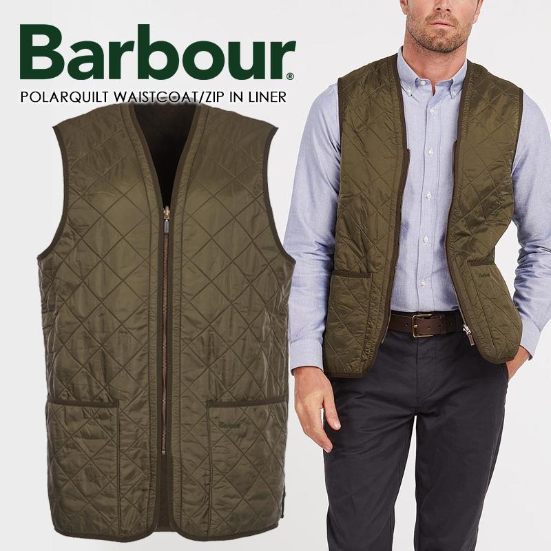 Barbour（バブアー） MLI0002OL91 POLARQUILT WAISTCOAT/ZIP IN LINER