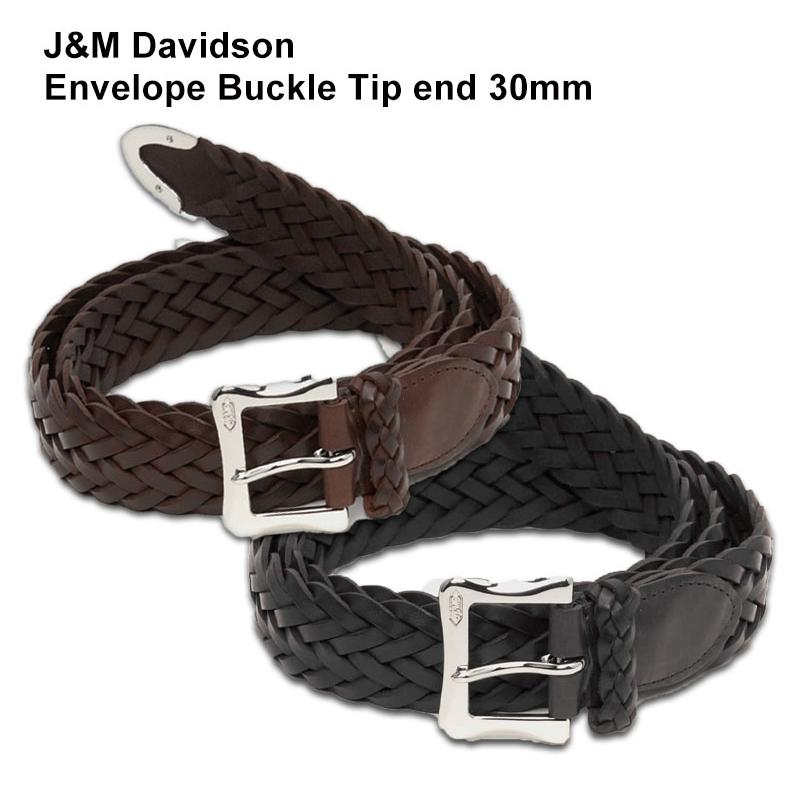 美品　J&M Davidson ENVELOPE BUCKLE TIPEND 今日もビショップ J&M DAVIDSON ENVELOPE BUCKLE TIP END 25MM