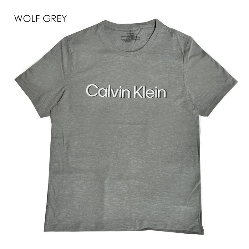 Calvin Klein カルバンクライン NP2555O S/S CREW NECK Tシャツ クルーネック コットン ブラック グレー メンズ ブランド CK 半袖Tシャツ カットソー｜the-importshop｜02