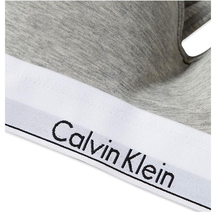 【カップ付き】Calvin Klein PADDED BRALETTE QF1654 カルバンクライン インナー ブラジャー ブラ ブラック  グレー ノンワイヤー ロゴ レディース 下着｜the-importshop｜13