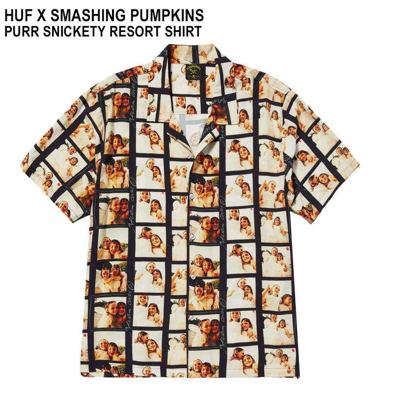 HUF（ハフ） PURR SNICKETY S/S RESORT SHIRT BU00203 スマッシング