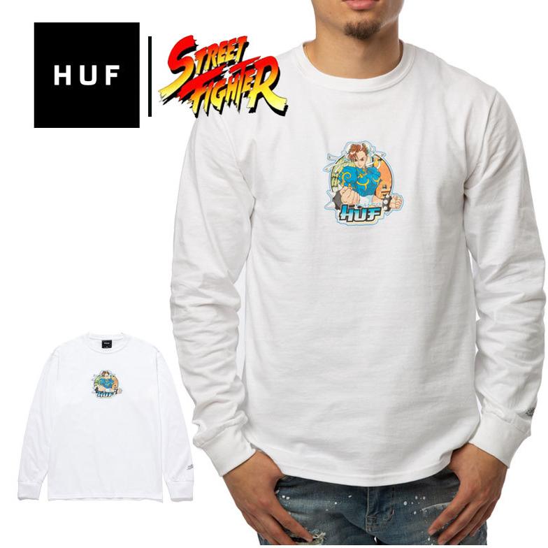HUF（ハフ） TS01552 M CHUN-LI L/S TEE Tシャツ ロンT コラボ 