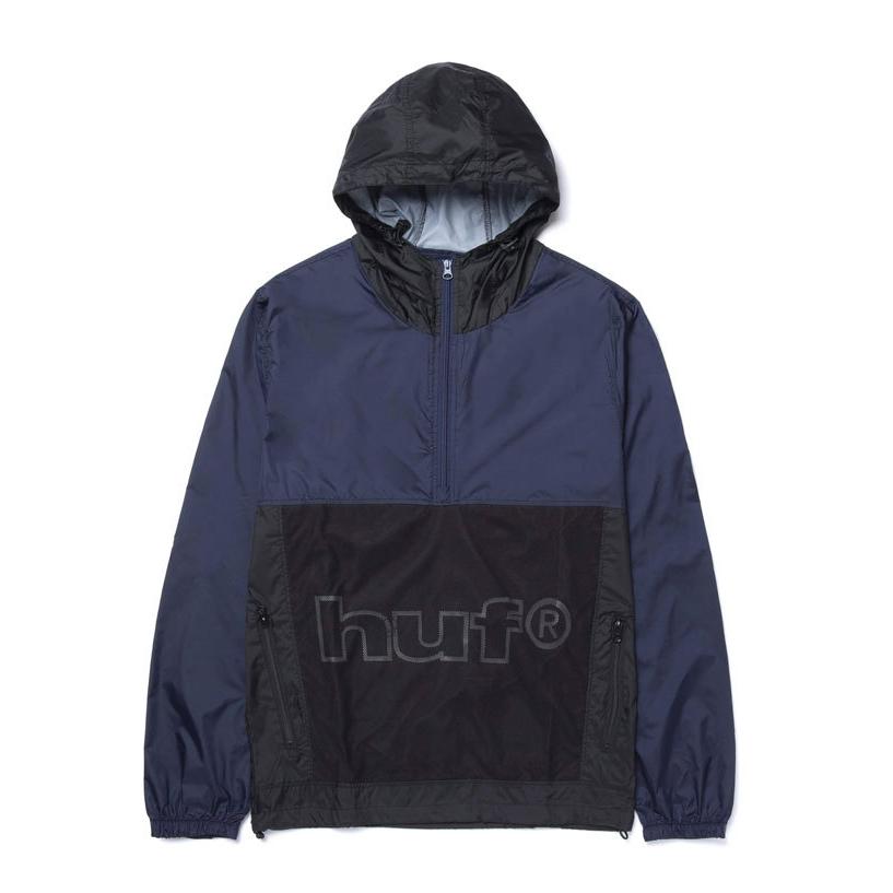 HUF ハフ アウター ジャケット プルオーバー メンズ 長袖 ストリート スケボー 人気 US JK00315 WIREFRAME ANORAK ギフト 母の日｜the-importshop｜05